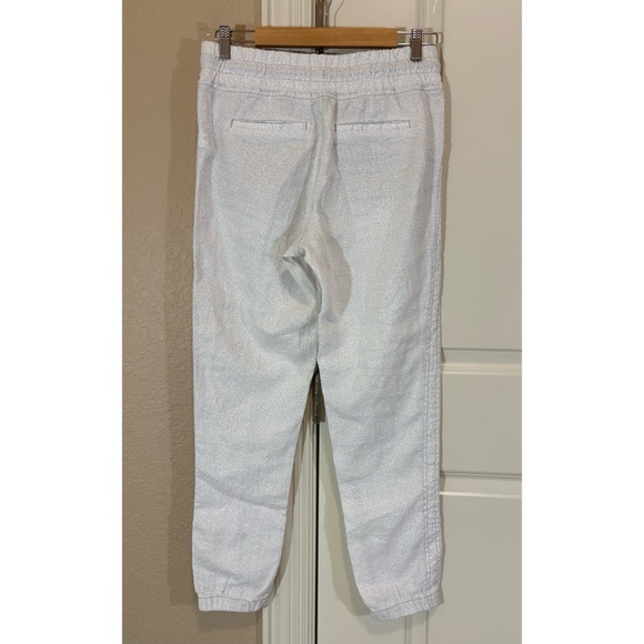 NWOT Athleta Cabo Linen Joggers Micro Cheetah Print - Picture 12 of 16